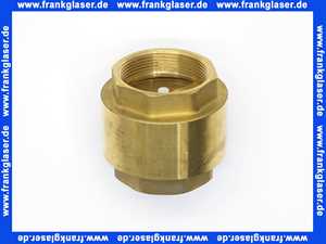 Rückschlagventil G2 Zoll IG x G2 Zoll IG PN10 System York, mit Feder Ventilkegel aus Kunststoff mit Gummidichtung