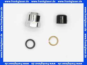 Quetschverschraubung 3/8 -10mm mit Längenausgleich verchromt