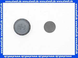 Gewindekappe PVC G3/4 IG mit Gummi-Dichtung