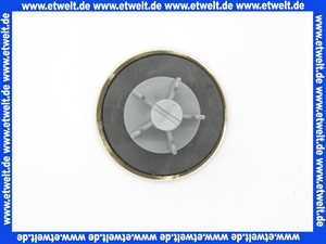 Excenterstopfen universal 11/4 Zoll mit 64mm Durchmesser Abdeckplatte edelmessing