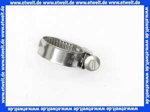 3017220/12 Edelstahl Schlauchschelle 20-32/12 mm