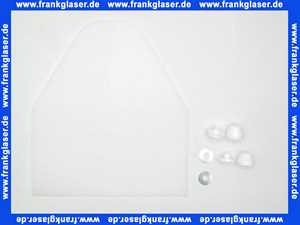 Schallschutz Set Standard für Wand WC und Bidet 4mm mit Montagezubehör