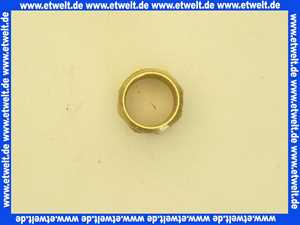 34414-E Doppelnippel 1 1/4 Zoll, AG/AG, Messing