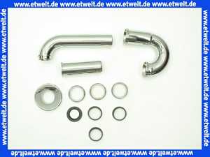 Waschtisch-Röhrensiphon 1 1/4 ABS verchromt