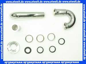Waschtisch-Röhrensiphon 1 1/4 ABS verchromt