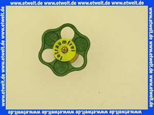 Oberteil mit Handrad 1 Zoll messing mit nichtssteigender Spindel für Freistromventil