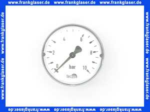 001108000 SYR Sasserath Manometer 174 0-10 bar für alle SYR Druckminderer