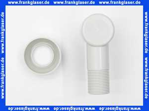 031925900 SYR Tassensiphon für SG 322-324 G1 Kunststoff grau Sifon für Sicherheitsgruppe