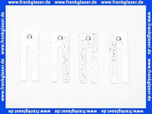 77990043 TECE floor Einstecklaschen VS-UP 4 St. für UP-Verteilerschrankblende