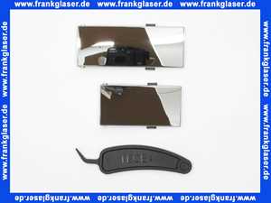 Tece square Glas Tasten Chrom glänzend, Ersatzteil 9820558