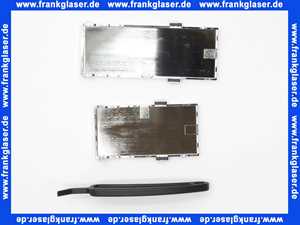 Tece square Glas Tasten Chrom glänzend, Ersatzteil 9820558