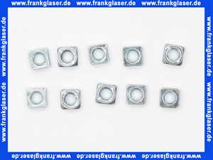 Mutter, Vierkantmutter M6 (x10) Vaillant-Nr. 0010028407