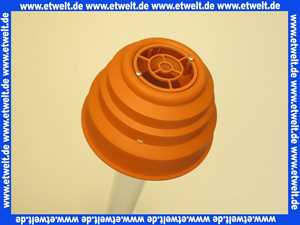 Vaillant Abgashaube, rot m. Abgasrohr DN 60 PP 0020070983