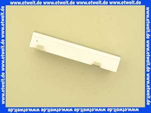 Vaillant Abdeckung, Reglerschacht, silber 0020130490