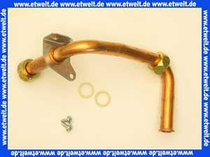 Vaillant Gasrohr, unten 0020136648