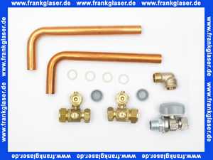 0020201897 Vaillant VC-Installations-Set Auf-/Unterputz Neu-Installation