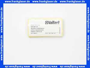Wartungsaufkleber, (x100) Vaillant-Nr. 0020270735