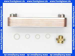 Vaillant Wärmetauscher BW 064947 Warmwasser Plattenwärmetauscher