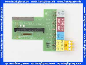 Vaillant Leiterplatte, Fühlerplatine 130405