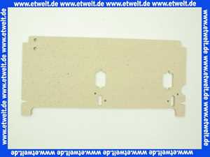 Vaillant Isolierplatte 210681