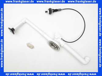 82521000 Vileroy und Boch Ab/Ueberlaufgarnitur mit Excenterbedienung für Spülbecken