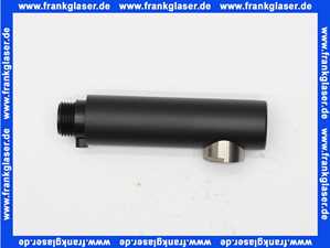 925205S5 V&B Brausekopf Schwarz Ebony