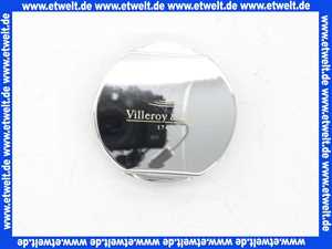 94052661 Vileroy und Boch Abdeckkappe Einzelgriff rund verchromt zu Excenterbedienung