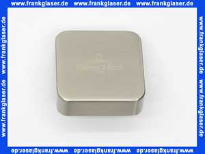 940536L7/61 Vileroy und Boch Abdeckkappe Einzelgriff eckig für Drehgriff