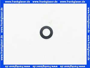 Dichtungsring 17x10x2 mm, Gummi, EPDM für Trinkwasser zertifiziert nach KTW-BWGL, EN 681-1, 70°Sh.A, o.Einlage, schwarz