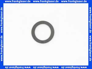 Dichtungsring 31x23x3mm, Gummi, EPDM für Trinkwasser zertifiziert nach KTW-BWGL, EN 681-1, 70°Sh.A, o.Einlage, schwarz
