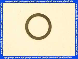 Dichtungsring 54x42x2mm, Gummi, EPDM für Trinkwasser zertifiziert nach KTW-BWGL, EN 681-1, 70°Sh.A, o.Einlage, schwarz