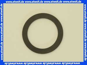 Dichtungsring 57x42,5x3 mm, Gummi, EPDM für Trinkwasser zertifiziert nach KTW-BWGL, EN 681-1, 70°Sh.A, o.Einlage, schwarz