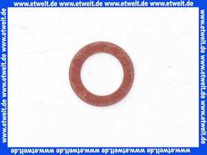 Dichtungsring 14x10x1,5 mm, Fiber, Zulassungen: KTW, W270, WRAS, DGS/VS4, rot