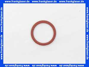 Dichtungsring 20x16x2 mm, Fiber, rot