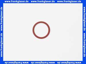 Dichtungsring 32x26,5x1,5 mm, Fiber, rot