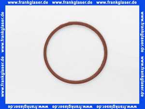 Dichtungsring 67x60,5x3 mm, Fiber, rot