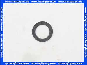 Dichtungsring 23,5x16x2 mm, Gummi, NBR für Gas, DIN-DVGW, 80°Sh.A, o.Einlage, schwarz
