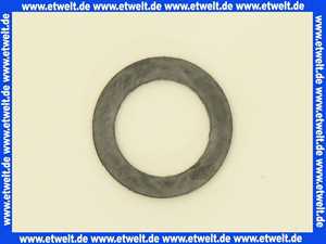 Dichtungsring 27,5x20x2 mm, Gummi, NBR für Gas, DIN-DVGW, 80°Sh.A, o.Einlage, schwarz