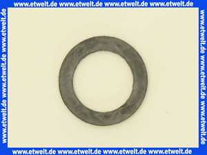 Dichtungsring 30x21x2 mm, Gummi, NBR für Gas, DIN-DVGW, 80°Sh.A, o.Einlage, schwarz