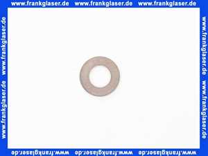 Dichtungsring 18x10x2 mm, Silikon, 60°Sh.A, o.Einlage, FDA-konform, rotbraun