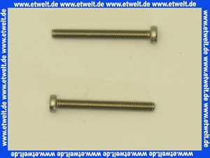 324476 Viega Baugruppe Zubehör Schraubenset zur Befestigung des Gehäuseoberteils 6956.1-90C in M5 Chromnickelstahl für Baureihe 1997 - 2001