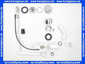 101909 Viega Ab-und Überlaufgarnitur Multiplex 6162.45 in 40/50 Messing verchromt