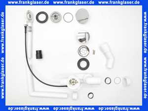 101909 Viega Ab-und Überlaufgarnitur Multiplex 6162.45 in 40/50 Messing verchromt