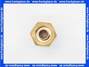 102289 Viega Verschraubung Sanfix 2011 in 20mm x R3/4 Rotguss