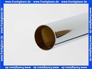 110710 Viega Ablaufrohr 90° für Flaschengeruchverschluss, Messing verchromt, ohne Bördelrand, Durchmesser 32, L1 250, L2 580, Modell 5792-111