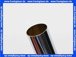 110710 Viega Ablaufrohr 90° für Flaschengeruchverschluss, Messing verchromt, ohne Bördelrand, Durchmesser 32, L1 250, L2 580, Modell 5792-111