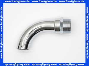 113056 Viega Auslaufrohr Messing verchromt, Sechskant, 3/4 Zoll, L 65, Modell 1931