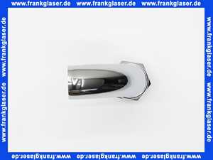 113056 Viega Auslaufrohr Messing verchromt, Sechskant, 3/4 Zoll, L 65, Modell 1931