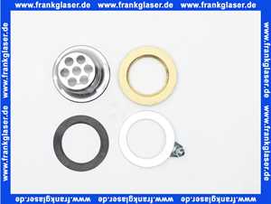 116910 Viega Ventilunterteil, Messing verchromt, für Gummikonus & Kunststoffkonus, Modell 45-667, 1 1/2 Zoll, LS 40, Durchmesser 70