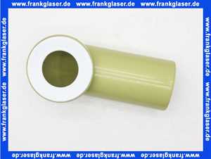 123758 Viega Anschlussbogen 90° für WC, Kunststoff, Lippendichtung, Durchmesser 100, Modell 3811, moosgrün